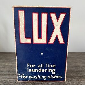 Vintage Lux Unopened Laundry Soap